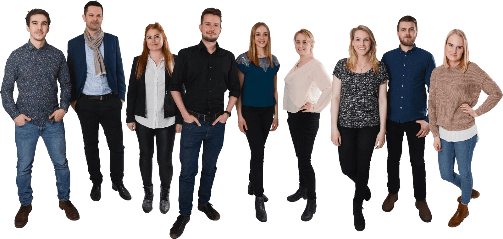group photo of all team members